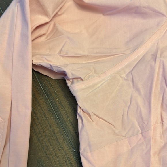 Lands End Button Up Shirt. 26W. Pink. - Picture 3 of 9
